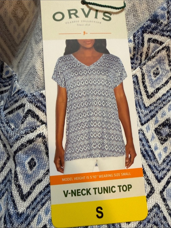 Orvis Tops - Orvis Women’s V-Neck Tunic Top size S, M, NWT